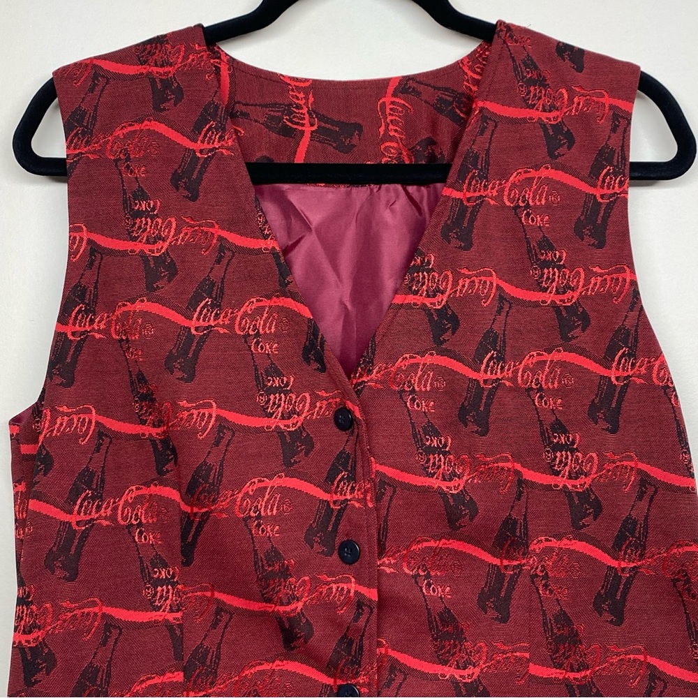 Vintage Coca-Cola Limited Edition Embroidered Lined Vest, Unisex
